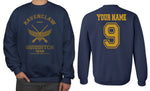 Customize - Old Ravenclaw Quidditch Team Seeker Yellow Ink Sweatshirt