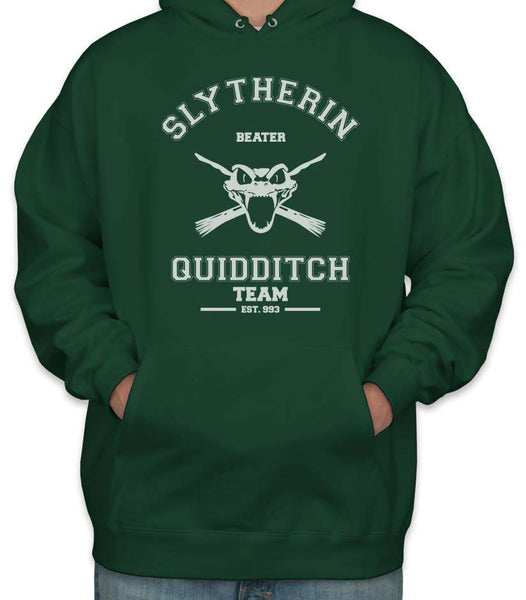 Old Slytherin Quidditch Team Beater Pullover Hoodie
