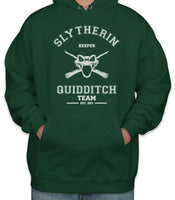 Old Slytherin Quidditch Team Keeper Pullover Hoodie