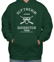 Old Slytherin Quidditch Team Captain Pullover Hoodie