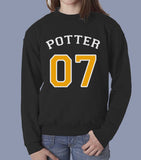 Potter 07 on front Youth / Kid Sweatshirt