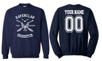 Customize - Ravenclaw Quidditch Team Captain White ink Sweatshirt