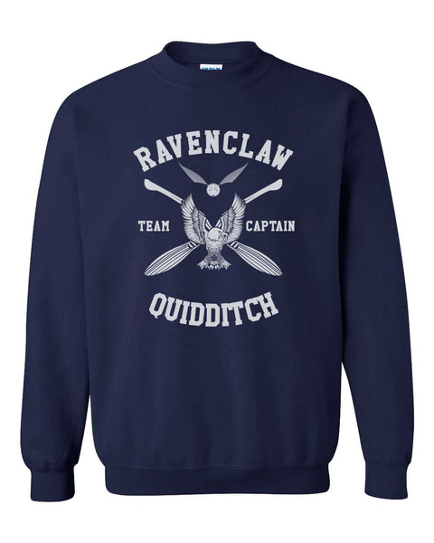 Ravenclaw Quidditch Team Captain White ink Sweatshirt