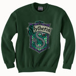 Slytherin Crest #2 Unisex Crewneck Sweatshirt