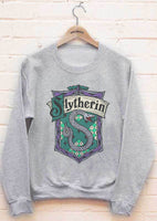 Slytherin Crest #2 Unisex Crewneck Sweatshirt