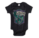 Slytherin Crest #2 Infant Baby Rib Bodysuit Onesie
