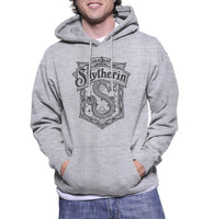 Slytherin Crest #2 Bw Pullover Hoodie