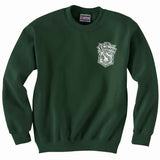 Customize - Slytherin Crest #2 bw pocket Sweatshirt