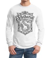 Slytherin #2 BW Men Long sleeve t-shirt