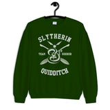 NEW Malfoy 03 Slytherin Quidditch Team Seeker Sweatshirt
