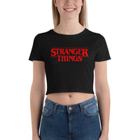 Stranger Things Red Women’s Crop Tee