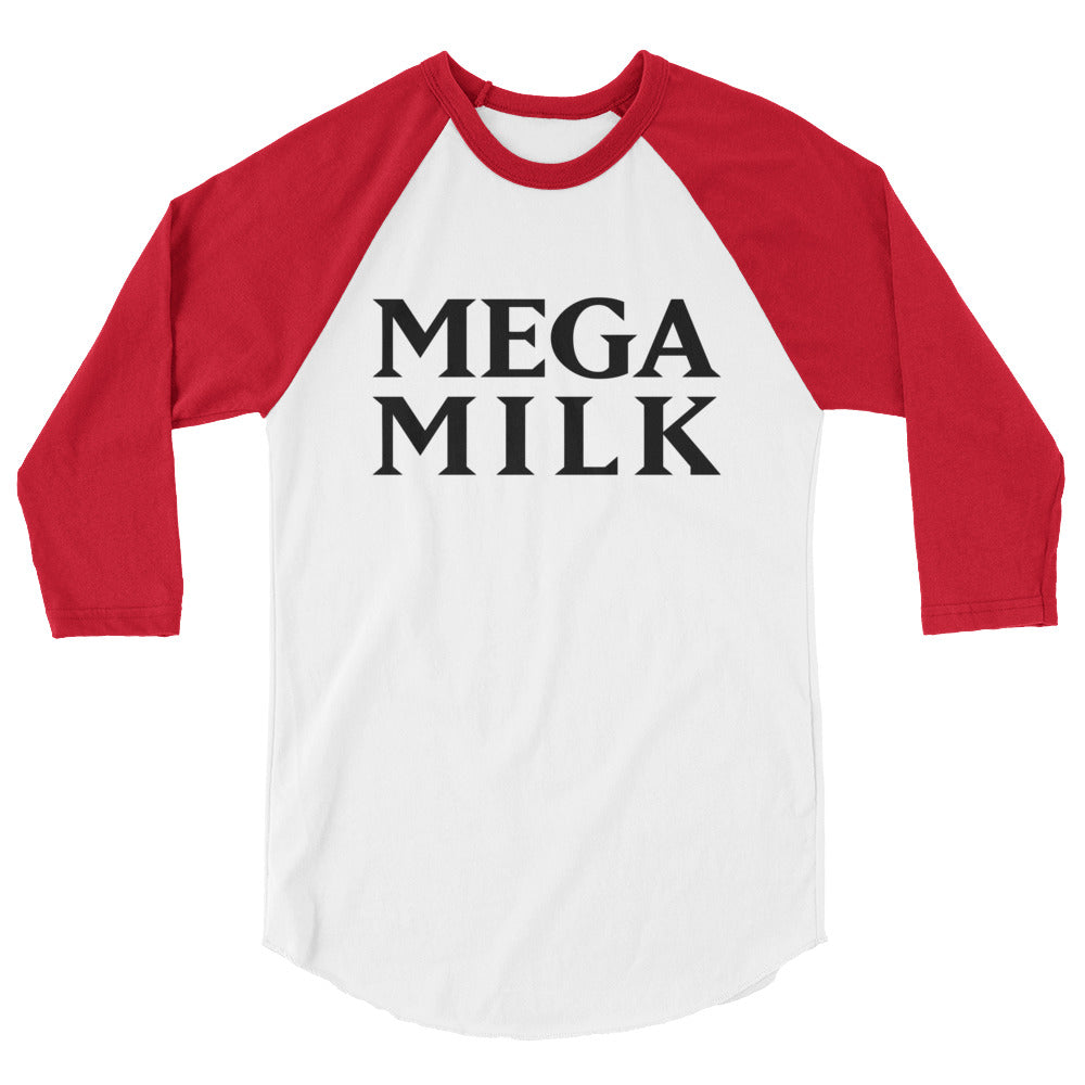 Mega Milk 3/4 sleeve raglan shirt – Geeks Pride