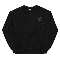 Electro Symbol Embroidered Unisex Sweatshirt