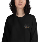 Sparrow Embroidered Unisex Sweatshirt