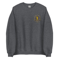 Nevermore Crest Embroidered Unisex Sweatshirt