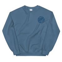 Waterbender Embroidered Unisex Sweatshirt
