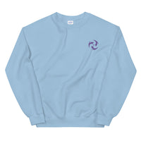 Electro Symbol Embroidered Unisex Sweatshirt