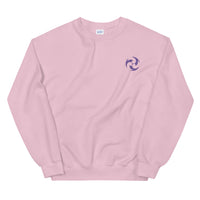 Electro Symbol Embroidered Unisex Sweatshirt