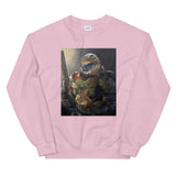 Doom Slayer With Bunny Unisex Sweatshirt