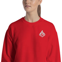 Pyro Symbol Embroidered Unisex Sweatshirt