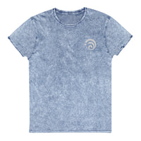 Hydro Symbol Embroidered Denim T-Shirt