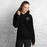 To Grow Old In V Embroidered Unisex Hoodie