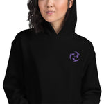 Electro Symbol Embroidered Unisex Hoodie