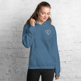 To Grow Old In V Embroidered Unisex Hoodie