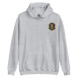 Nevermore Crest Embroidered Unisex Hoodie