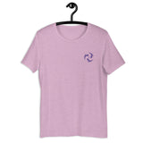 Electro Symbol Embroidered Short-Sleeve Unisex T-Shirt