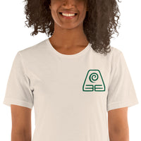 Earthbender Embroidered Short-Sleeve Unisex T-Shirt
