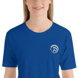Hydro Symbol Embroidered Short-Sleeve Unisex T-Shirt