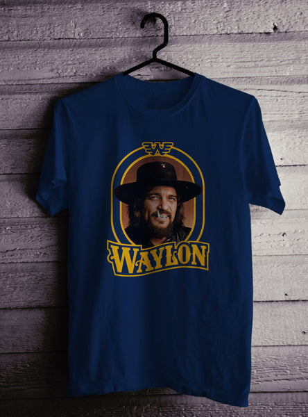 Waylon Jennings Full Color Men T-Shirt – Geeks Pride