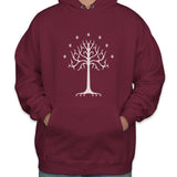 White Tree of Gondor Unisex Pullover Hoodie