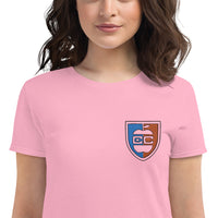 Eden Academy Embroidered Women's short sleeve t-shirt